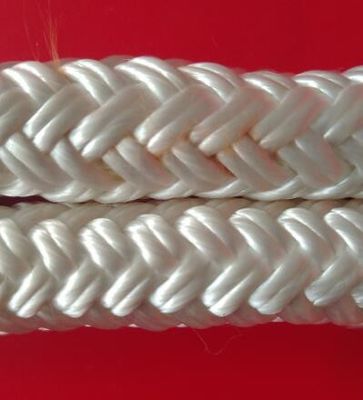 Beyaz Örgülü Polyester Halat 5mm Naylon İnce Örgülü Naylon Kordon