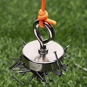 Karabina ile 8mm Naylon Mıknatıs Olta 65 Feet Emniyet Halat 6